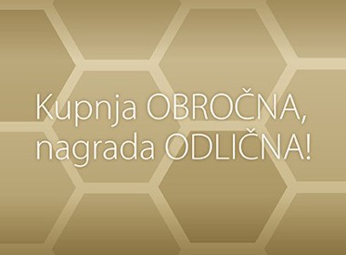 "KUPNJA OBROČNA NAGRADA ODLIČNA!"